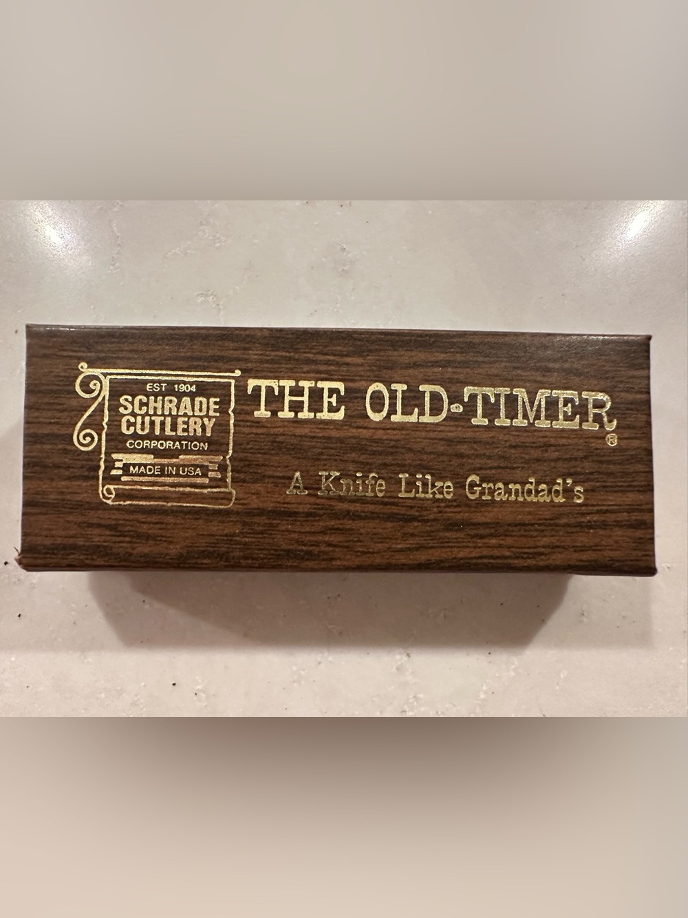 Vintage The Old-Timer Schrade knife
